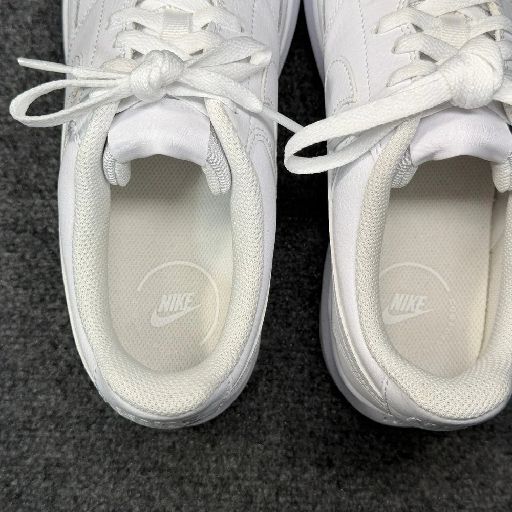 Nike Nike Court Vision Alta Shoes Womens 11 Triple White Athletic Retro Platform